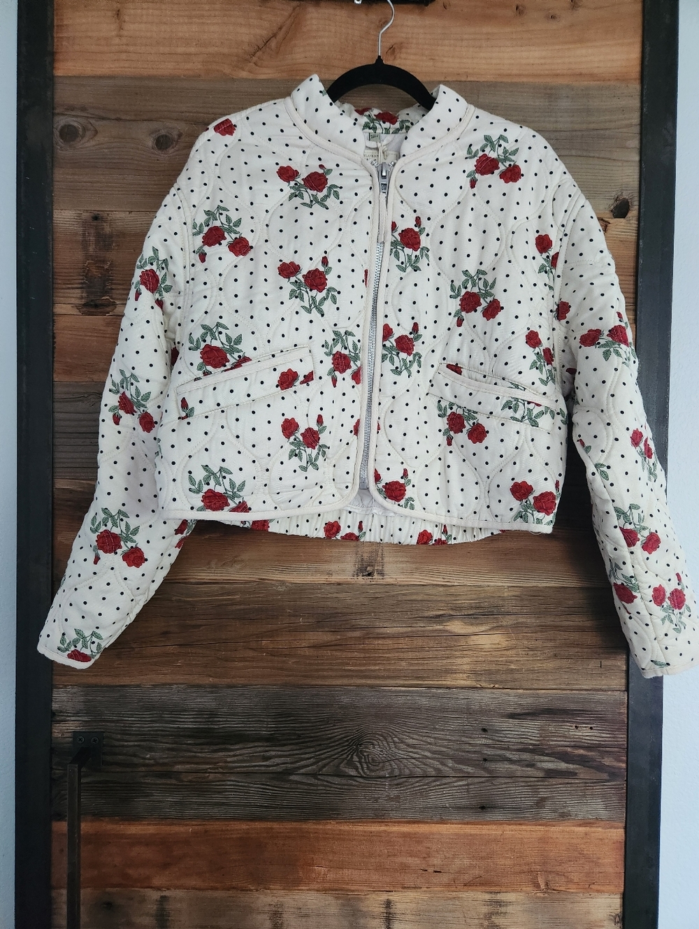NWT BLANK NYC Budding Romance Onion Quilted Jacket - Picture 3 of 6